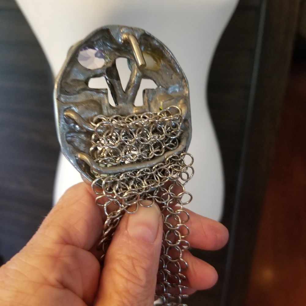 Adjustable chain maille belt - Picture 2 of 2